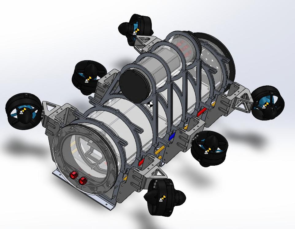 AUV design in SolidWorks