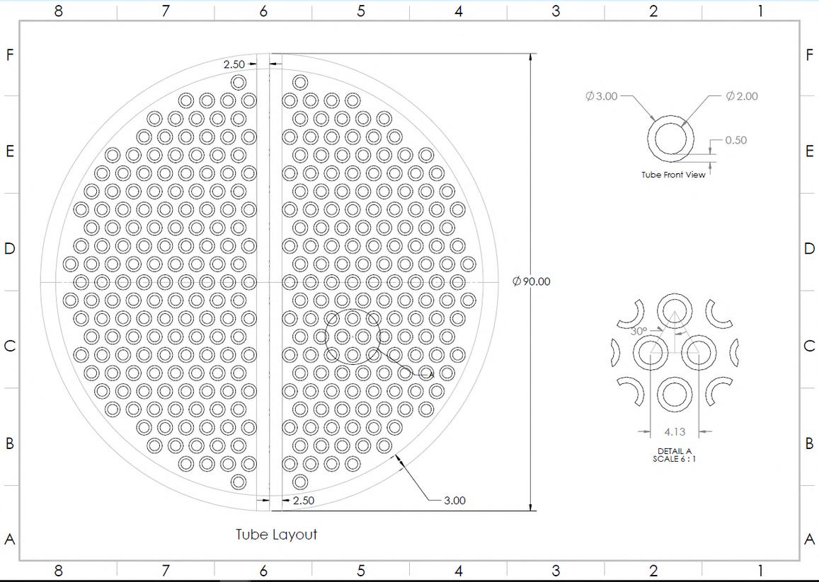 Cross-sectional heat exchanger design