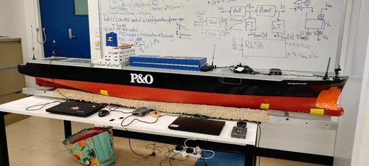 Scale model vessel